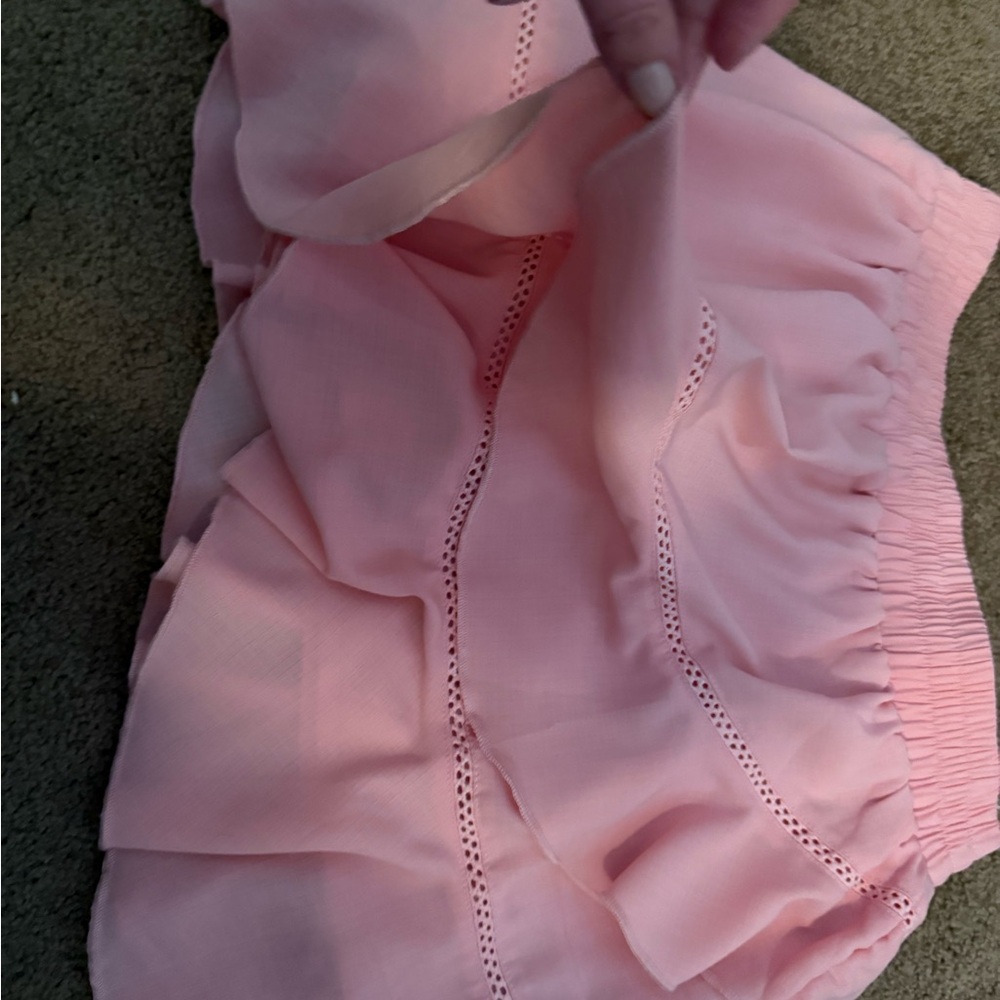 Pink Ruffle Skirt like new size medium - Picture 4 of 10